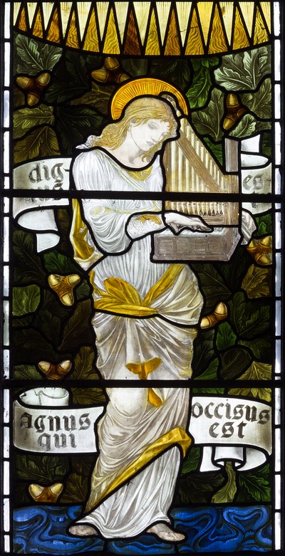 Santa Cecilia de Edward Burne Jones